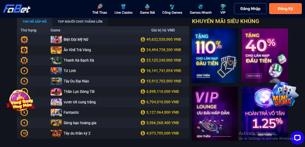Chương trình VIP 68bet